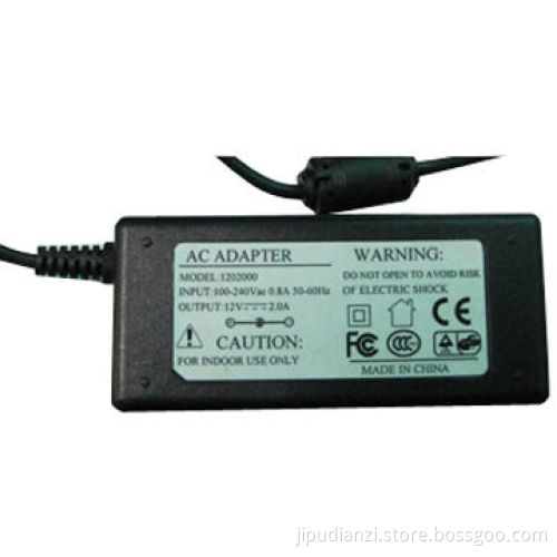 12V AC/DC Switching Adapter with UL, CE, FCC, GS, SAA, C-TICK Certificates